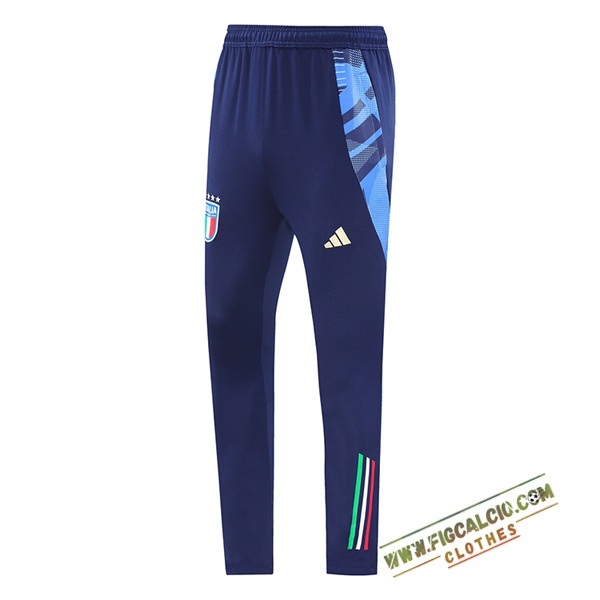 Pantaloni Da Allenamento Italia Blu Reale 2024/2025