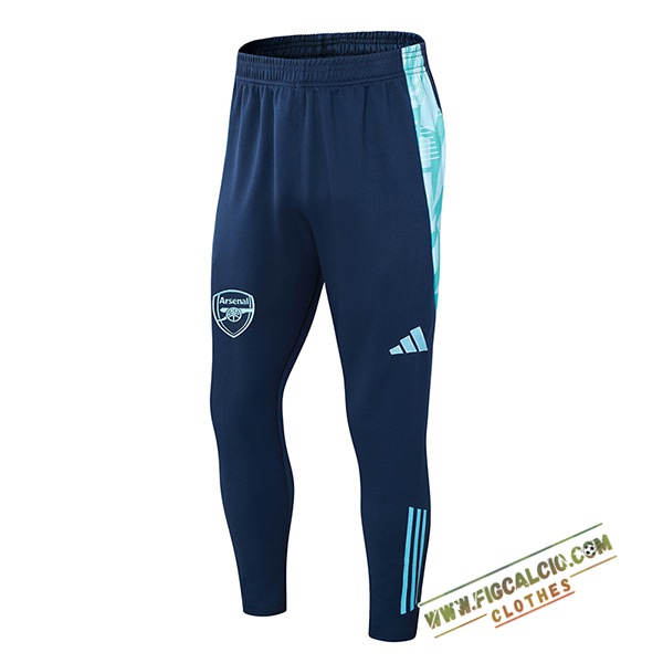Pantaloni Da Allenamento Arsenal Blu 2024/2025 -02