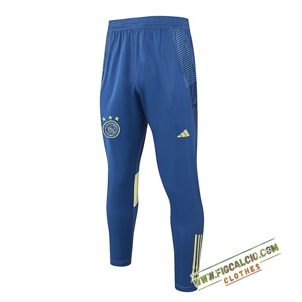 Pantaloni Da Allenamento Ajax Blu/Giallo 2024/2025