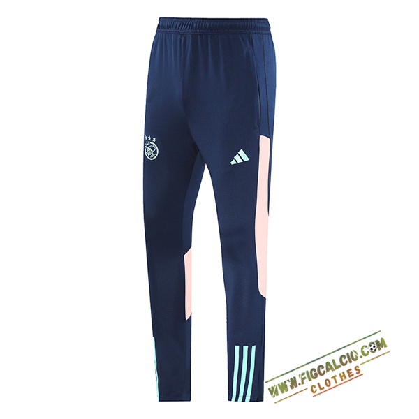Pantaloni Da Allenamento Ajax Blu/Rosa 2024/2025