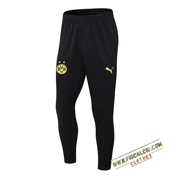 Pantaloni Da Allenamento Dortmund Nero/Giallo 2024/2025 -03