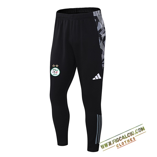 Pantaloni Da Allenamento Algeria Nero/Grigio 2024/2025