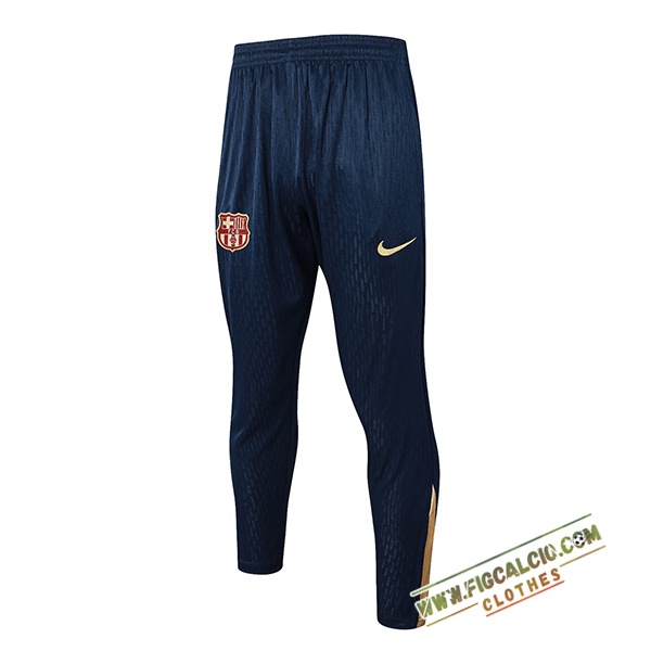 Pantaloni Da Allenamento FC Barcellona Blu Scuro 2024/2025 -03