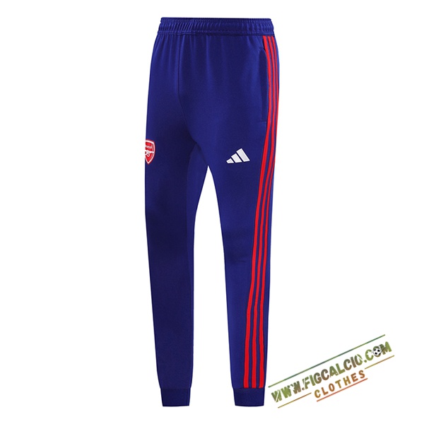 Pantaloni Da Allenamento Arsenal Blu/Rosso 2024/2025 -02