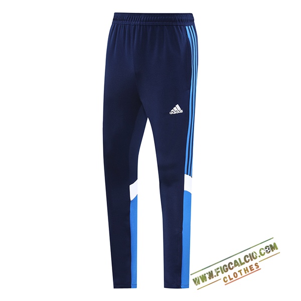 Pantaloni Da Allenamento Manchester United Blu/Bianco 2024/2025