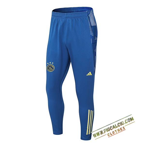Pantaloni Da Allenamento Ajax Blu/Giallo 2024/2025 -02