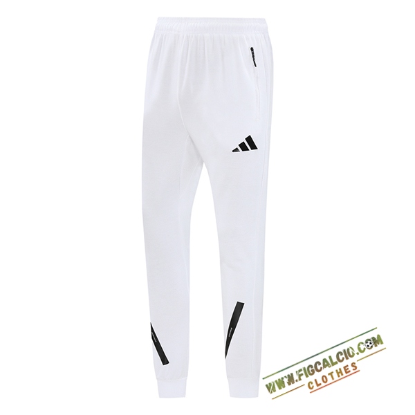 Pantaloni Da Allenamento Adidas Bianco/Nero 2024/2025