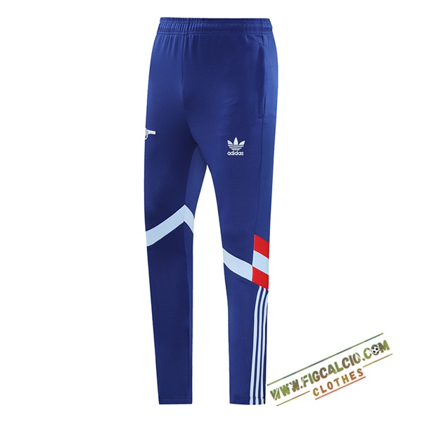Pantaloni Da Allenamento Arsenal Blu/Rosso 2024/2025 -03