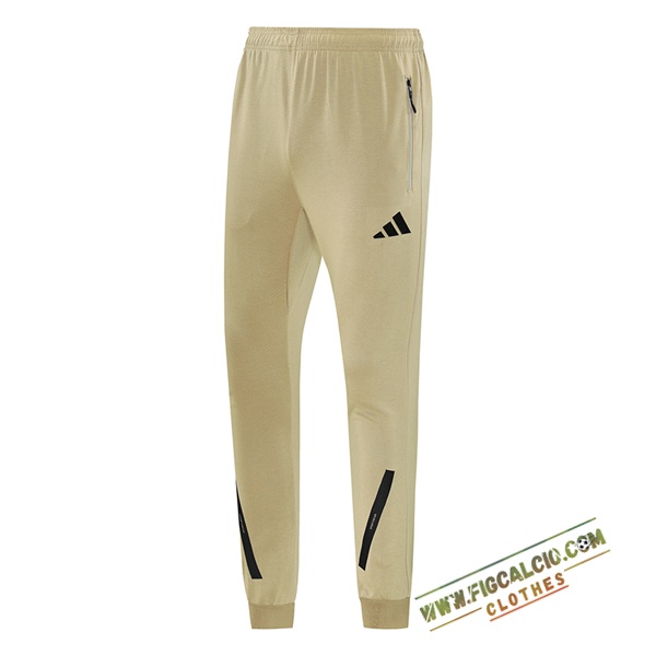 Pantaloni Da Allenamento Adidas Giallo/Nero 2024/2025