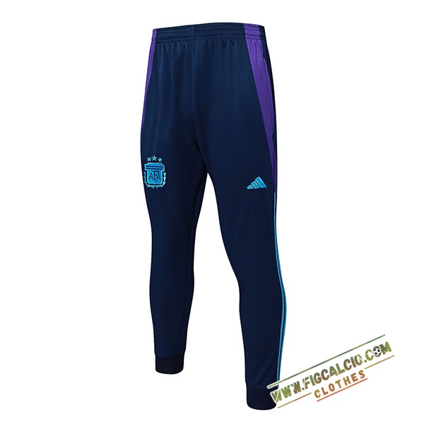 Pantaloni Da Allenamento Argentina Blu/viola 2024/2025 -02
