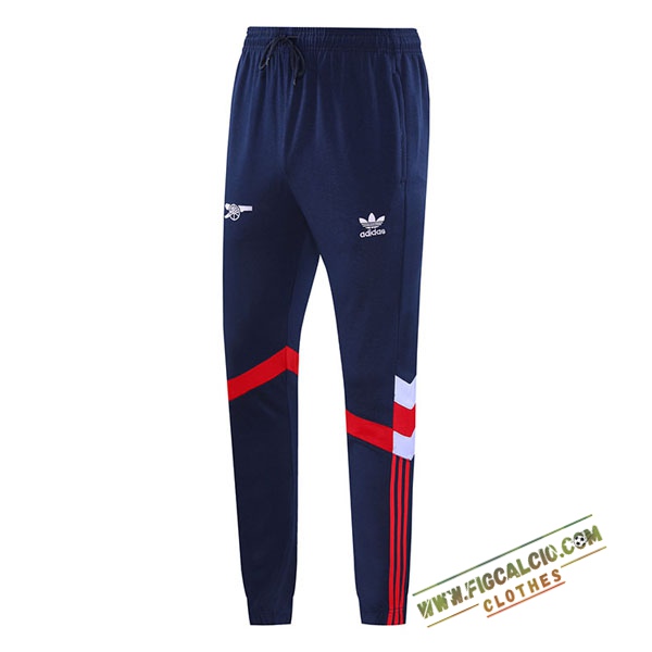 Pantaloni Da Allenamento Arsenal Blu/Rosso/Bianco 2024/2025 -02