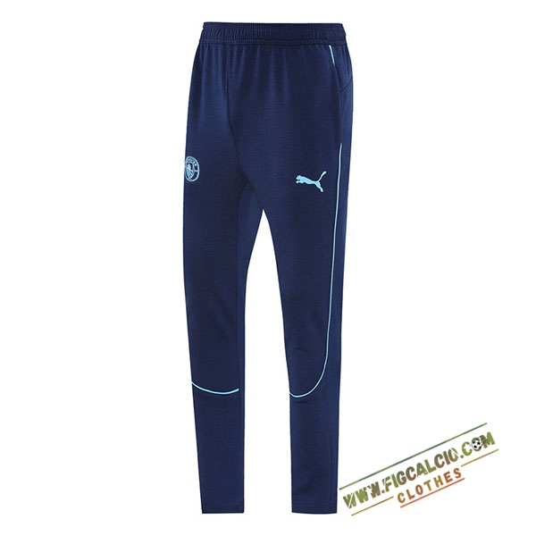 Pantaloni Da Allenamento Manchester City Blu Reale 2024/2025