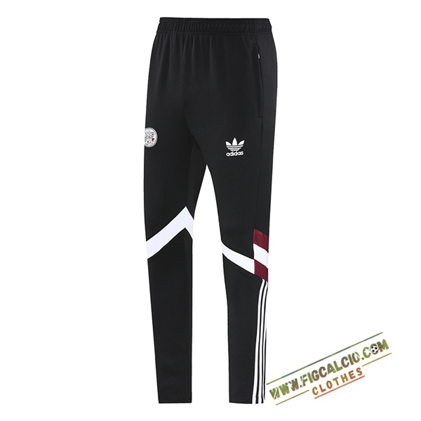 Pantaloni Da Allenamento Ajax Nero/Rosso/Bianco 2025/2026
