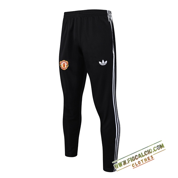 Pantaloni Da Allenamento Manchester United Nero 2025/2026