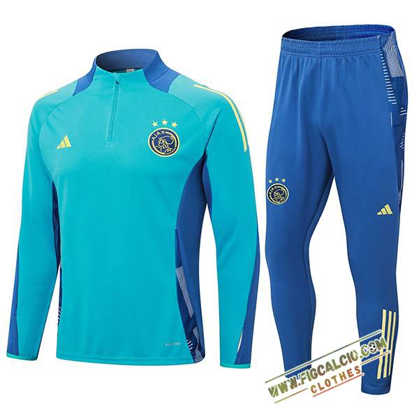 Insieme Tuta Calcio Ajax Blu 2024/2025