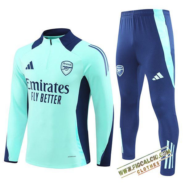Insieme Tuta Calcio Arsenal Blu 2024/2025