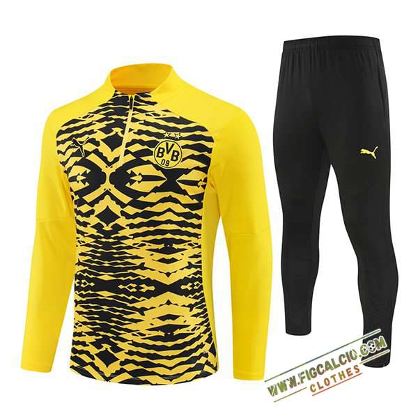 Insieme Tuta Calcio Dortmund Giallo/Nero 2024/2025