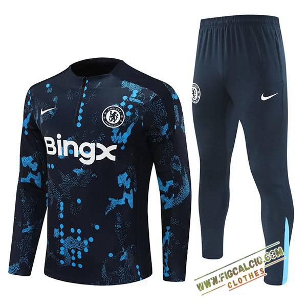 Insieme Tuta Calcio FC Chelsea Blu Reale 2024/2025