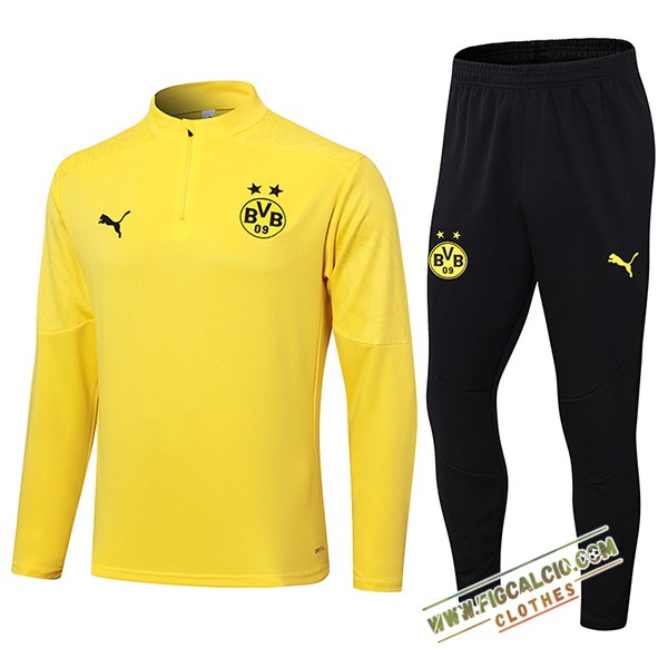 Insieme Tuta Calcio Dortmund Giallo/Nero 2024/2025