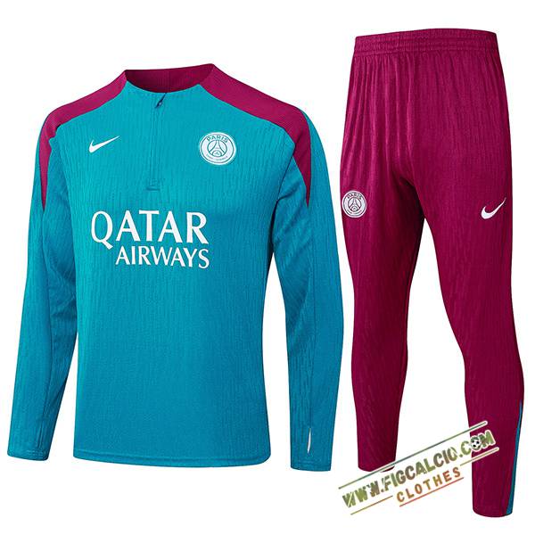 Insieme Tuta Calcio PSG Blu/viola 2024/2025 -02