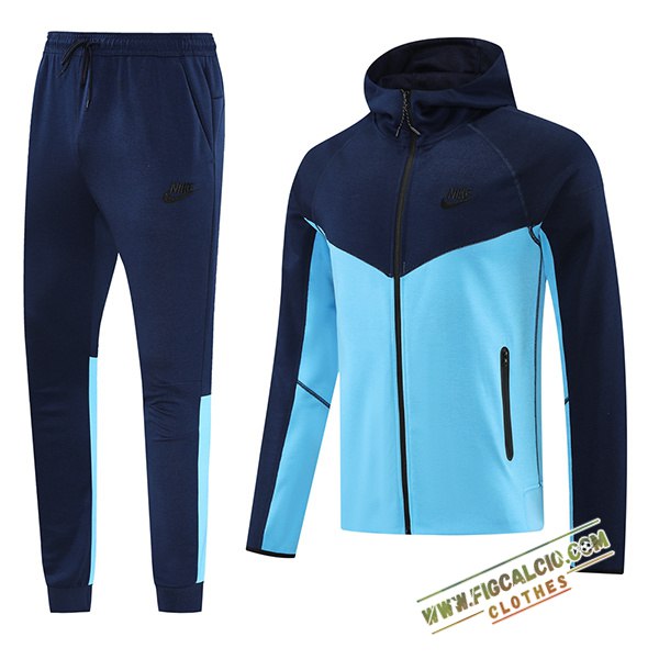 Giacca Con Cappuccio Tuta Giacca A Vento Adidas Blu 2024/2025