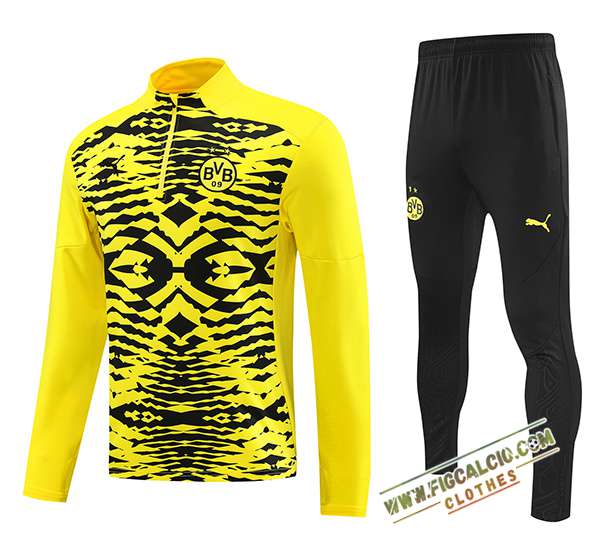 Insieme Tuta Calcio Dortmund BVB Giallo/Nero 2024/2025
