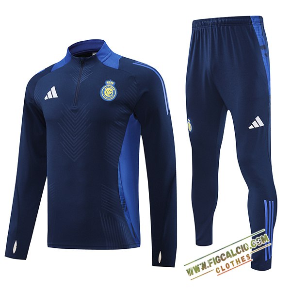 Insieme Tuta Calcio Al-Nassr FC Blu 2024/2025 -02