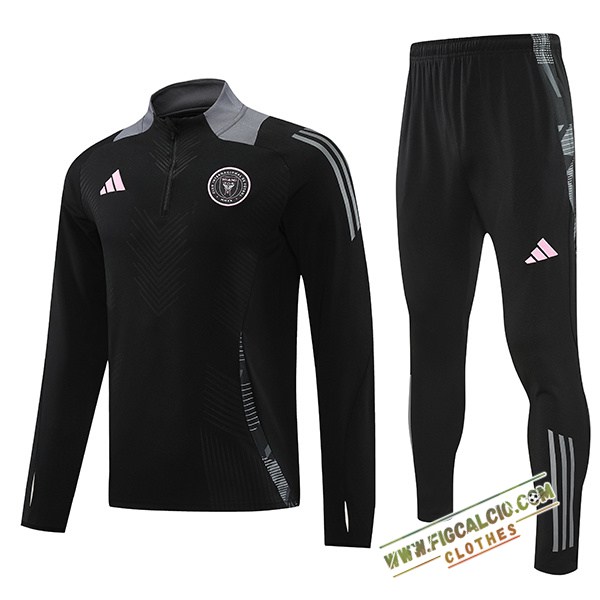 Insieme Tuta Calcio Inter Miami CF Nero/Grigio 2024/2025