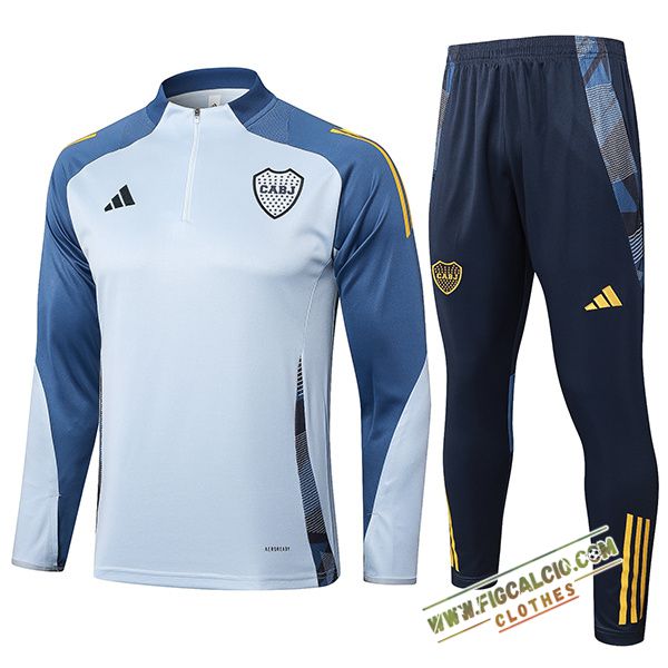 Insieme Tuta Calcio Boca Juniors Grigio/Blu/Giallo 2025/2026