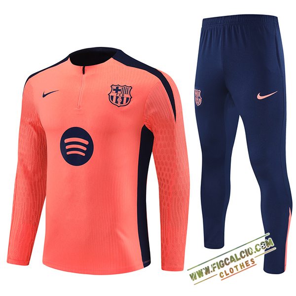 Insieme Tuta Calcio FC Barcellona Arancia/Blu 2025/2026