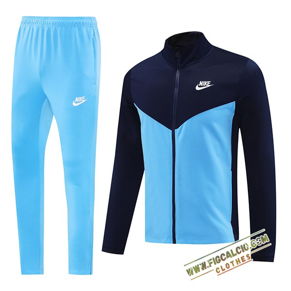 Insieme Tuta Calcio Giacca Nike Blu 2025/2026 -02