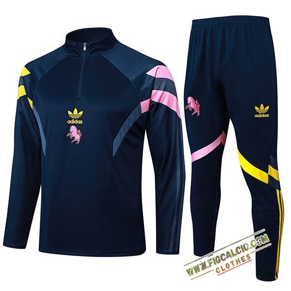 Insieme Tuta Calcio Juventus Blu/Rosa/Giallo 2025/2026