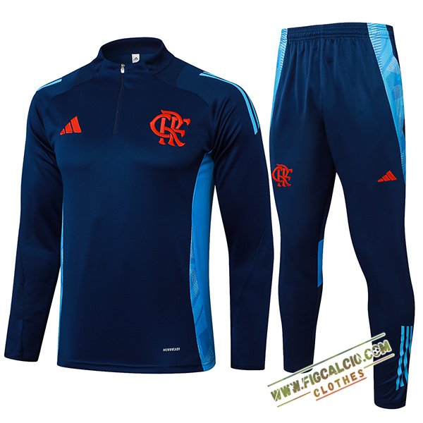 Insieme Tuta Calcio Flamengo Blu Reale 2025/2026