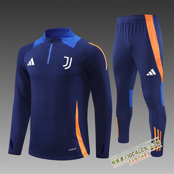 Insieme Tuta Calcio Juventus Bambino Blu Scuro 2024/2025