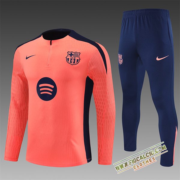 Insieme Tuta Calcio FC Barcellona BambinoArancia/Blu 2025/2026