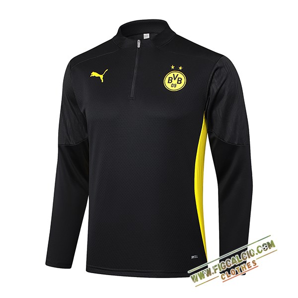 Felpa Allenamento Dortmund Nero/Giallo 2024/2025