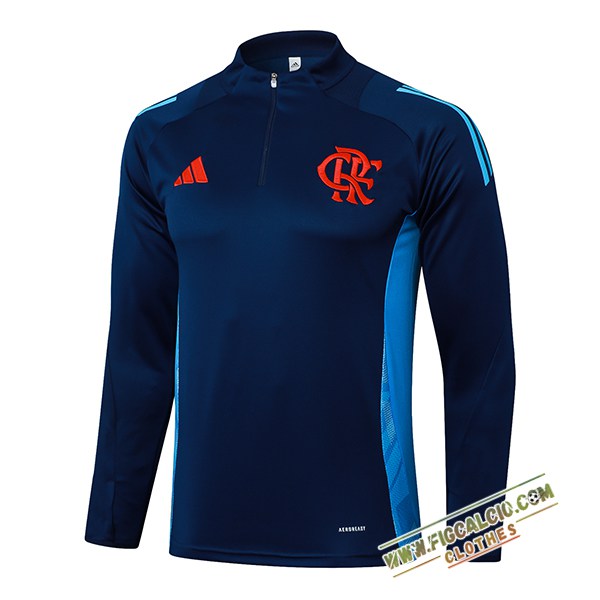 Felpa Allenamento Flamengo Blu Reale 2025/2026