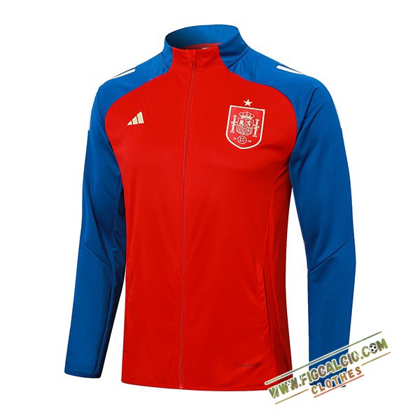 Giacca Calcio Spagna Rosso/Blu 2024/2025