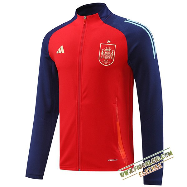 Giacca Calcio Spagna Rosso/viola 2024/2025