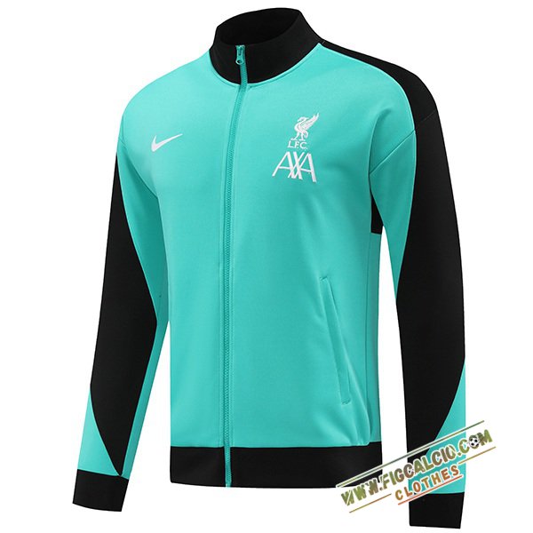 Giacca Calcio FC Liverpool Verde/Nero 2024/2025