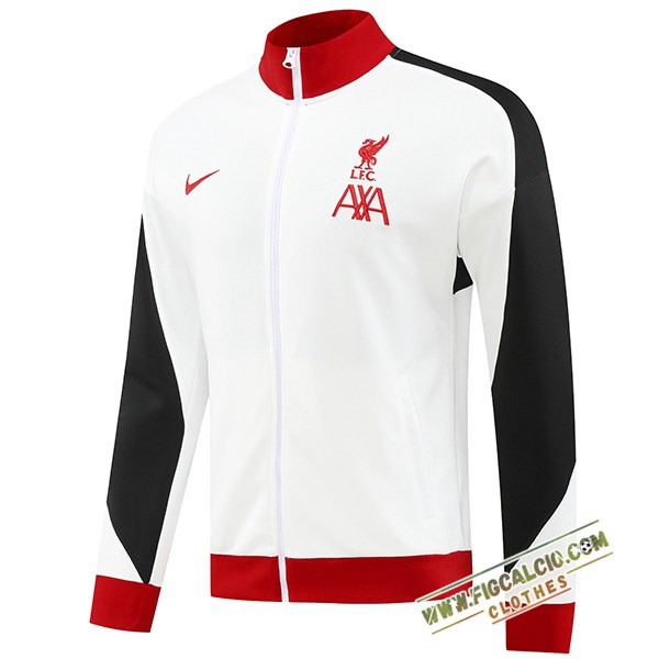 Giacca Calcio FC Liverpool Bianco/Rosso/Nero 2024/2025