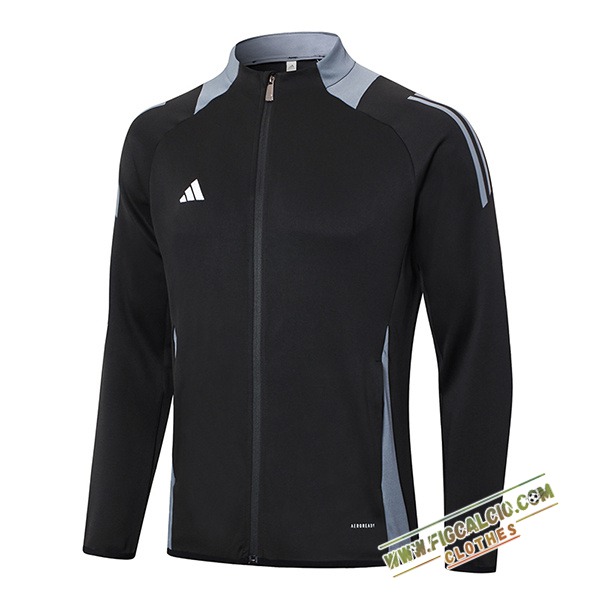 Giacca Calcio Adidas Nero/Grigio 2024/2025