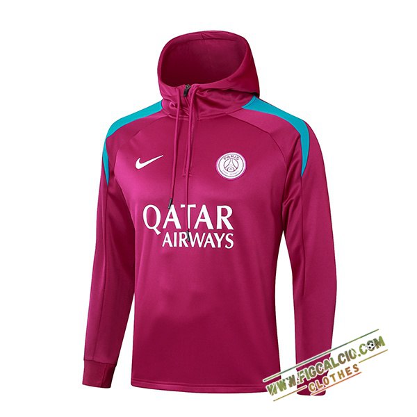 Giacca Con Cappuccio PSG viola/Blu 2024/2025