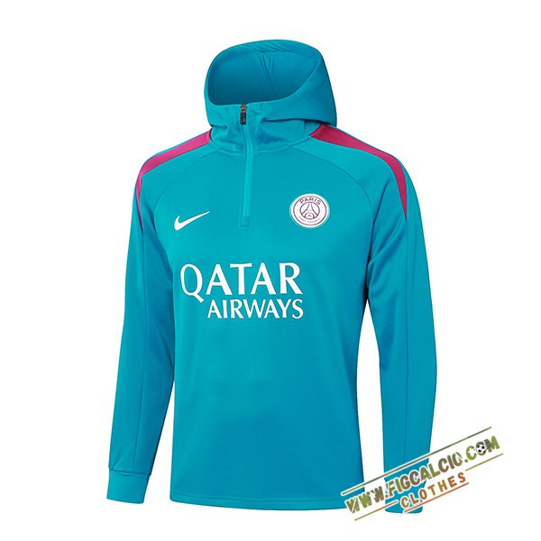 Giacca Con Cappuccio PSG Blu/viola 2024/2025