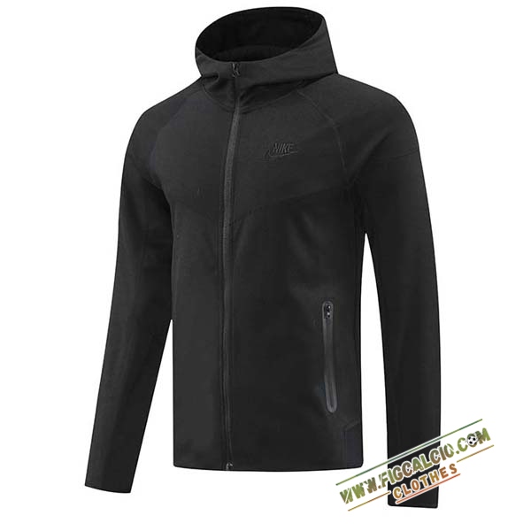 Giacca Con Cappuccio Nike Nero 2024/2025