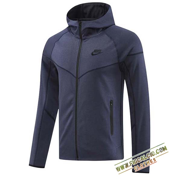 Giacca Con Cappuccio Nike Blu Reale 2024/2025