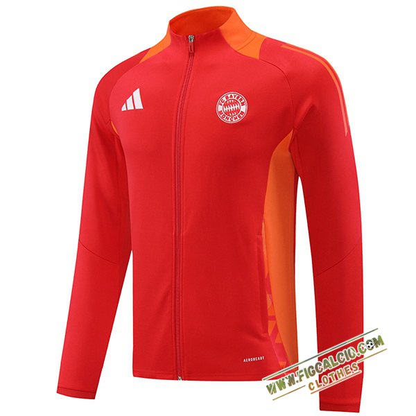 Giacca Calcio Bayern Monaco Rosso/Arancia 2024/2025