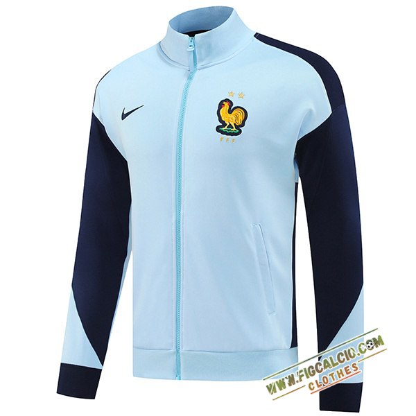Giacca Calcio Francia Blu 2024/2025