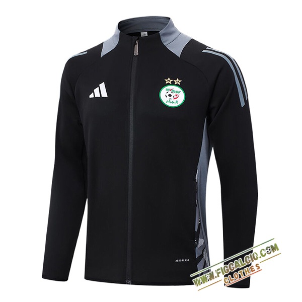 Giacca Calcio Algeria Nero/Grigio 2024/2025