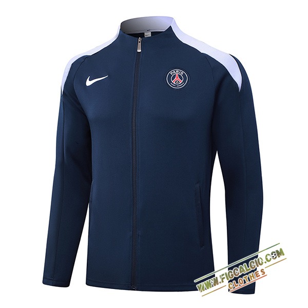 Giacca Calcio PSG Blu Reale 2024/2025